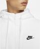 Kurtka Nike Hoodie Club Fleece (BV2645) biały/czarny