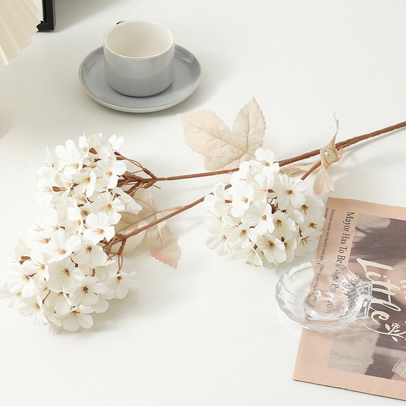 Simulation Flower Hydrangea Living Room Hotel Decoration Outdoor Accessories