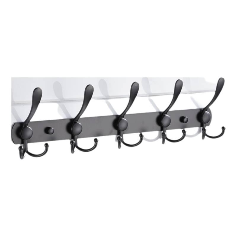 Design Of Hanging Stainless Steel Hangers With Wall Mounted Clothes Hats Hooks