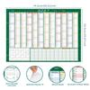 Multicolor Layout 2027 Yearly Planner Paper Annual Planning Chart  Home Office Planning