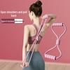 Achtförmiges elastisches Widerstandsband für Damen-Rücken- und Schultertraining