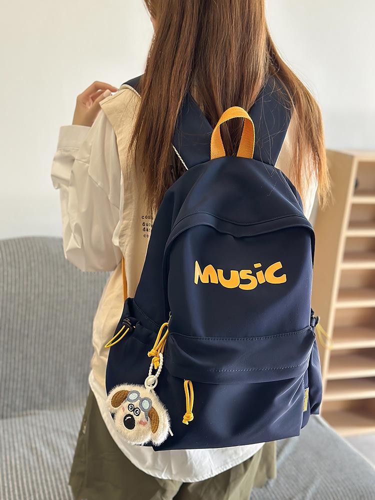 American High Street Large-Capacity Weight-Reducing Backpack for Middle School Boys and Girls