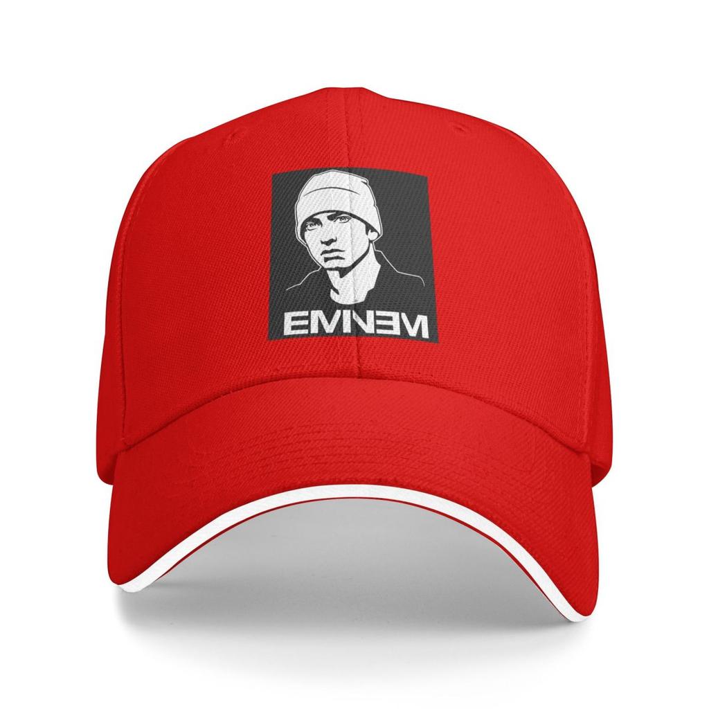Berretti da Baseball Snapback Slim Shad con Stampa Eminem Traspiranti Casual Casquette da Esterno per Uomo e Donna