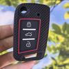 Key Fob Cover for Volkswagen Golf Tiguan Octavia MK7 MK2 Leon Ateca Kodiaq Anti-Scratch Guard Shockproof Protection Soft Grip Texture