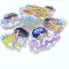BTS Cartoon Pajama Acrylic Phone Grip Stand, Cute Bangtan Boys Cartoon Character Pop Socket, Kpop ARMY Fans Phone Accessory
