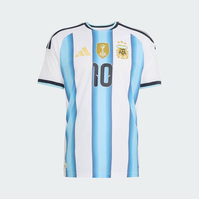 Adidas 2026 Argentina National Team Home Player Version World Cup Messi 10 Number Football Shirt for Men