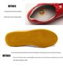 Unisex Breathable Cowhide Tai Chi Training Shoes with Beef Tendon Sole