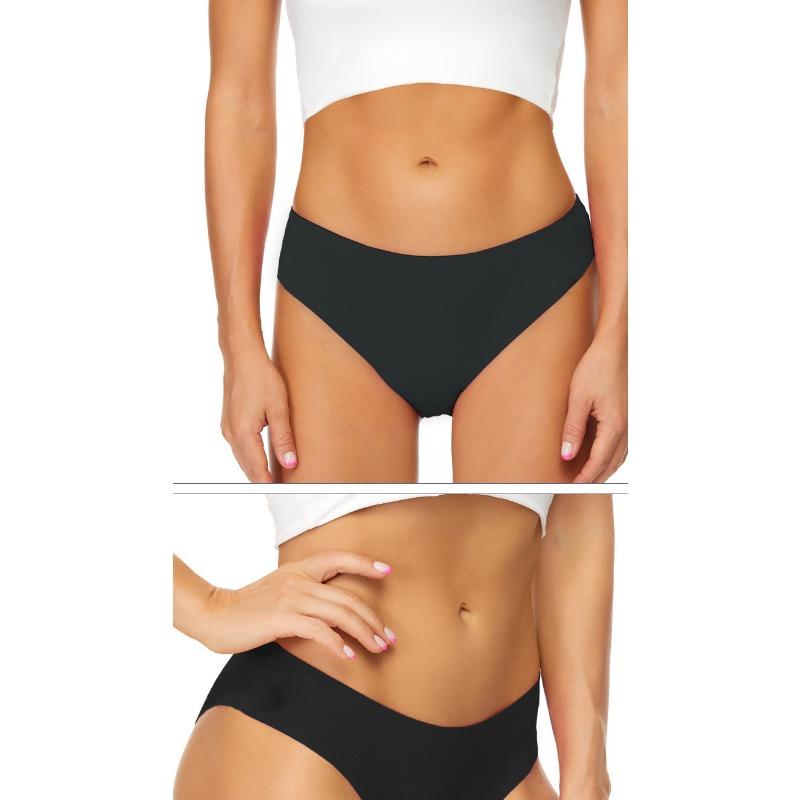 Women Seamless Four Layer Absorbent Crotch Leakproof Period Swim Pants