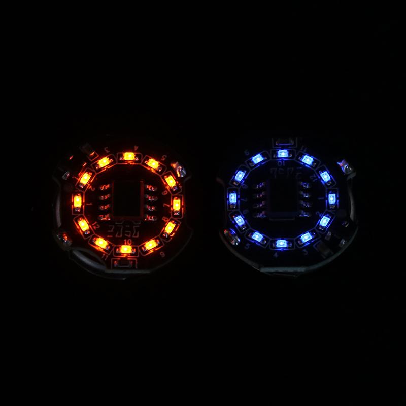 Magnetic Control Lamp Magnet Wireless Led Induction Lights + Button Battery + Magnet Diy Toys Robot Anime Landscape Model