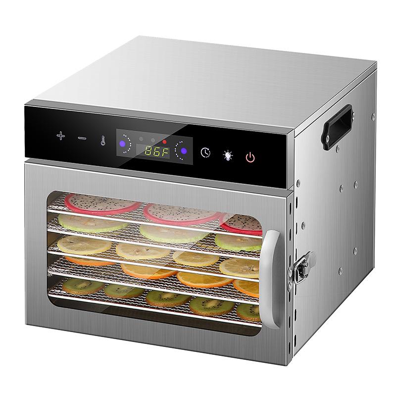 Compact Smart Dehydrator for Vegetables, Fruits, Meat, and Herbs: Multi-functional Household & Commercial Food Dryer
