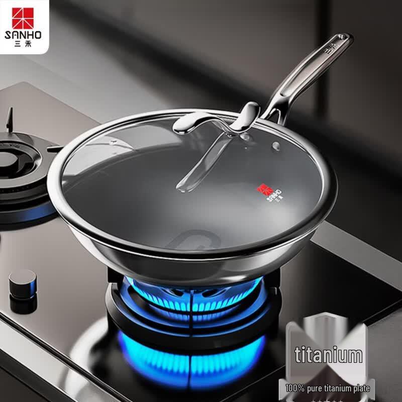 

Sanhe Titanium Non-stick Wok