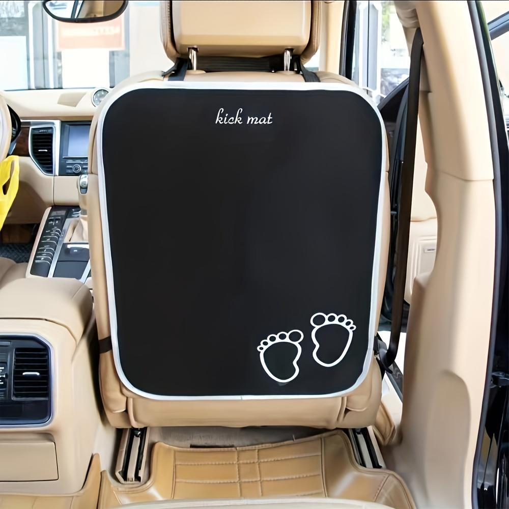 1/2pcs Car Seat Kick Mats Portable Waterproof Oxford Car Kick Mat Foldable Car Seat Protector for Back Seat Protection