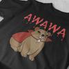 Hyrax Awawa Vampir Unisex T-Shirt, Rock Hyrax Halloween, Süßes Hyrax T-Shirt, Lustiges Hyrax T-Shirt, Hyrax Meme, Hyrax Awawa, Geschenk für Hyrax-Liebhaber