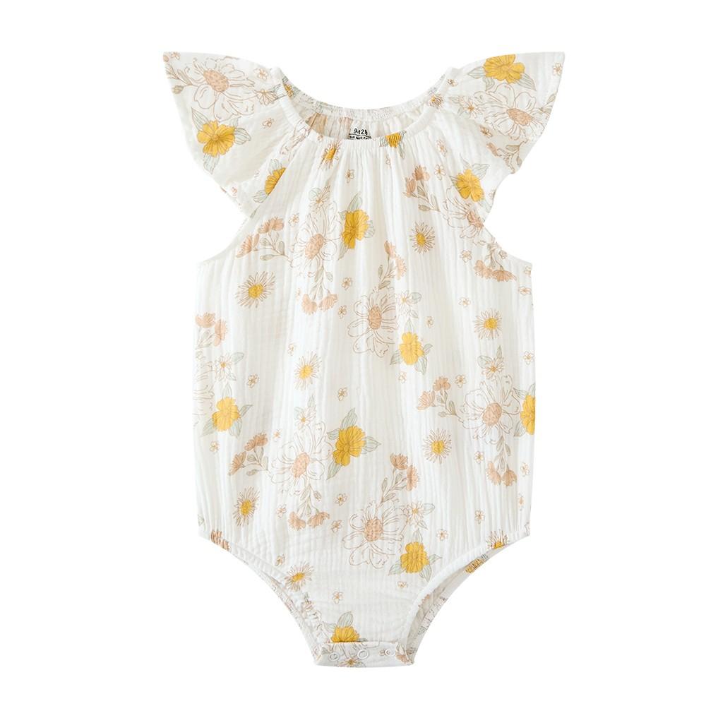 KIDDIEZOOM 3 Buc Body-uri Fashion pentru Bebelușe 100% Bumbac Moale Haine pentru Nou-născuți