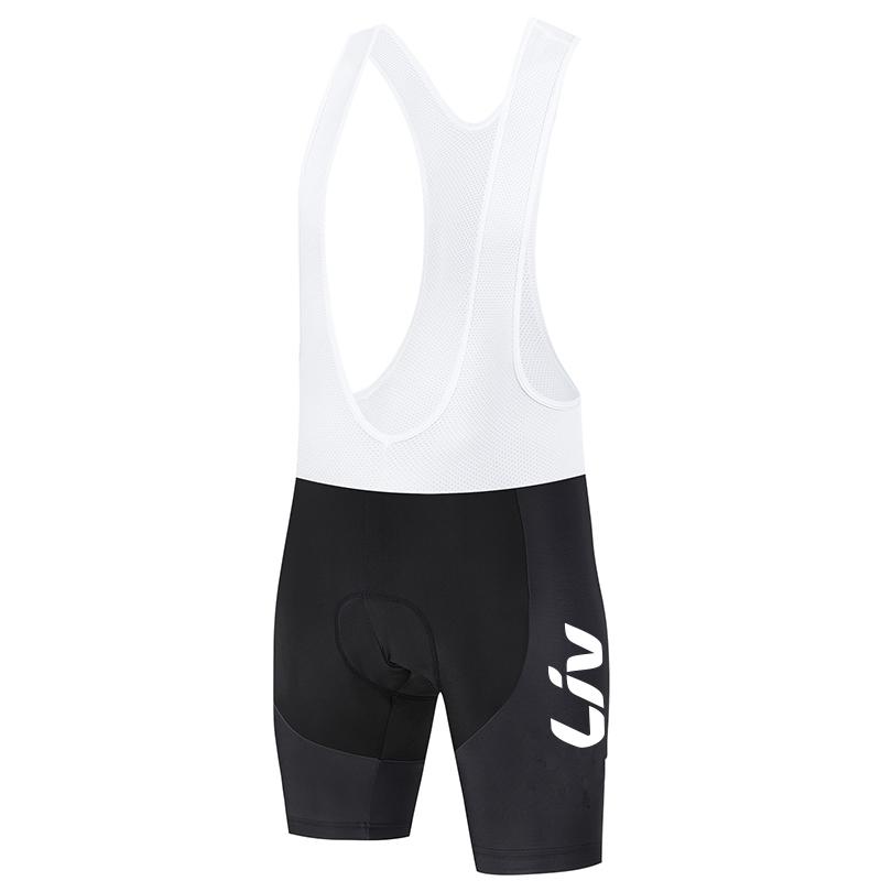 LIV Maglia da Ciclismo Donna Set Abbigliamento Estivo da Ciclismo Manica Corta Maglia da Corsa su Strada Completo Pantaloncini da Ciclismo con Bretelle