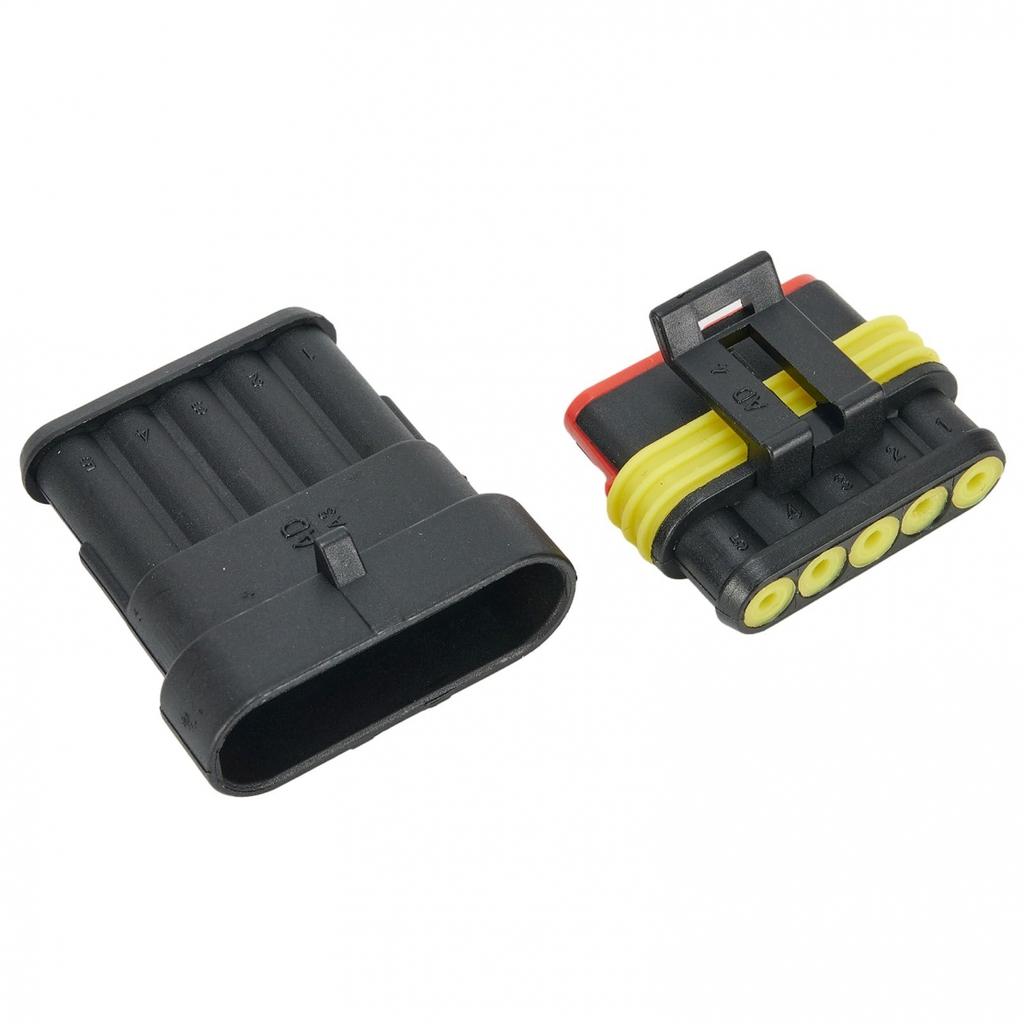 Waterproof and Dustproof Connector Set for Reliable Electrical Connections