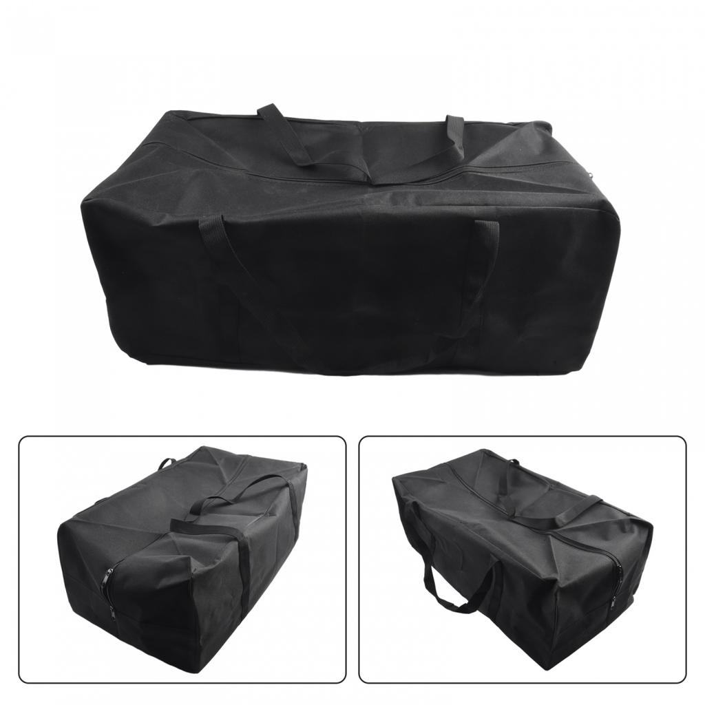 600D Oxford Cloth Storage Bag Black Fishing Rod Outdoor