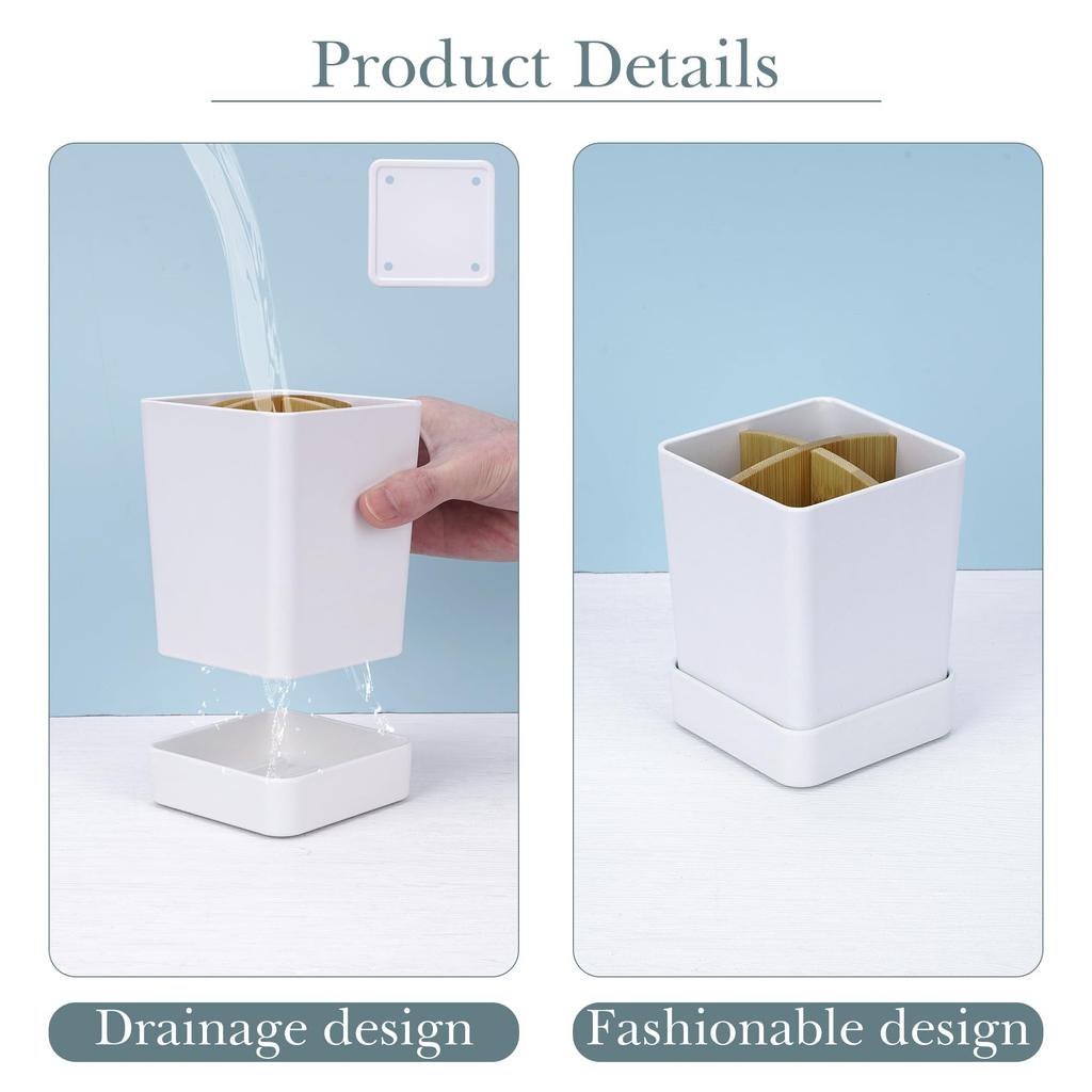 Linkidea Shower Electric Toothbrush Plastic Electric Toothbrush Compatible with iO Series and Philip Sonicare Countertop Stand Holder, Organizer,