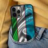 Usbekistan Flagge Weiche Handyhülle für iPhone 17 Air 16e Pro max 15 Pro 13 14 Plus 11 12 MagSafe Magnetische Coque