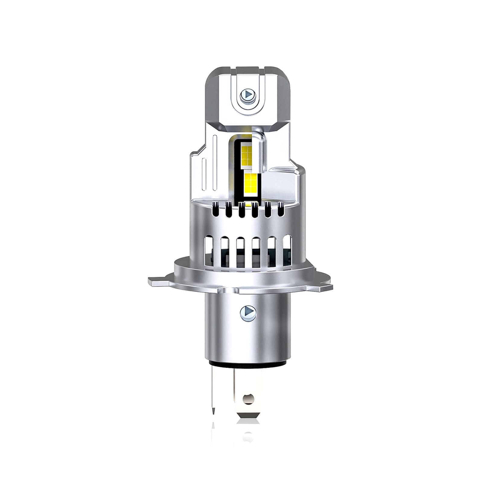 

SIVNDEAUTO 11 000 лм, Интегрированный Самый мощный, Супер Взрывной Свет, 11 000 лм, Светодиодная лампа H4, Мотоцикл H4 белый