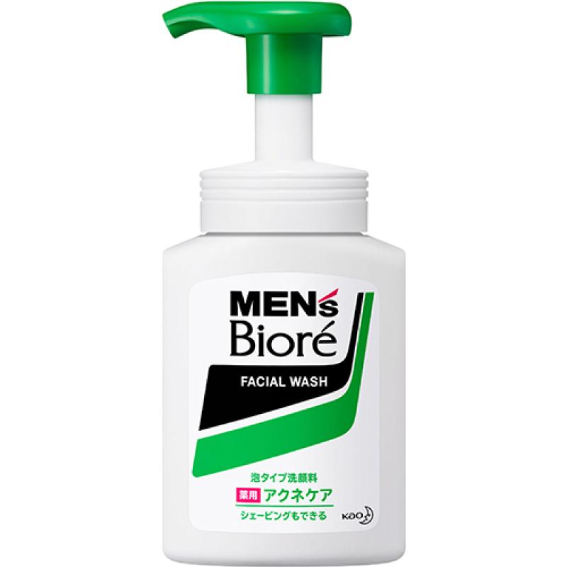 

Мужской гель для умывания лица Biore Foam Type Medicated Acunecare (150 мл)