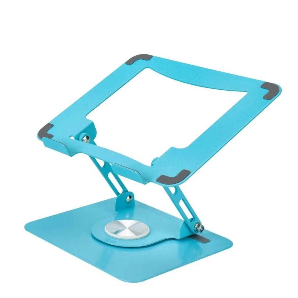 Adjustable Tablet Holder 360 Rotating Base Computer Riser Multi-Functional Laptop Bracket for Desk