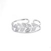 Bowknot Bangle Bracelet for Women Gold Color Stainless Steel Geometric Cuff Bangles Fashion Party Aesthetic Jewelry Gift