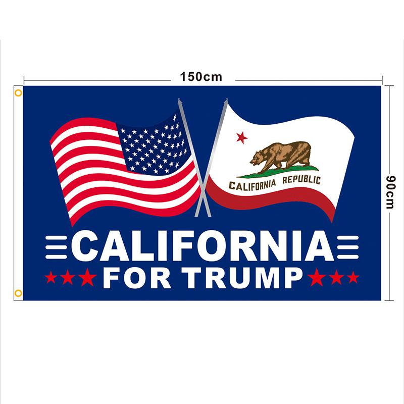 US Supports Trump's Victory Flag, US State Flag