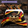 Belgium Football Pattern 3 Pieces Bedding Set Soft Microfiber Duvet Cover with Pillow Cases for Bedroom
