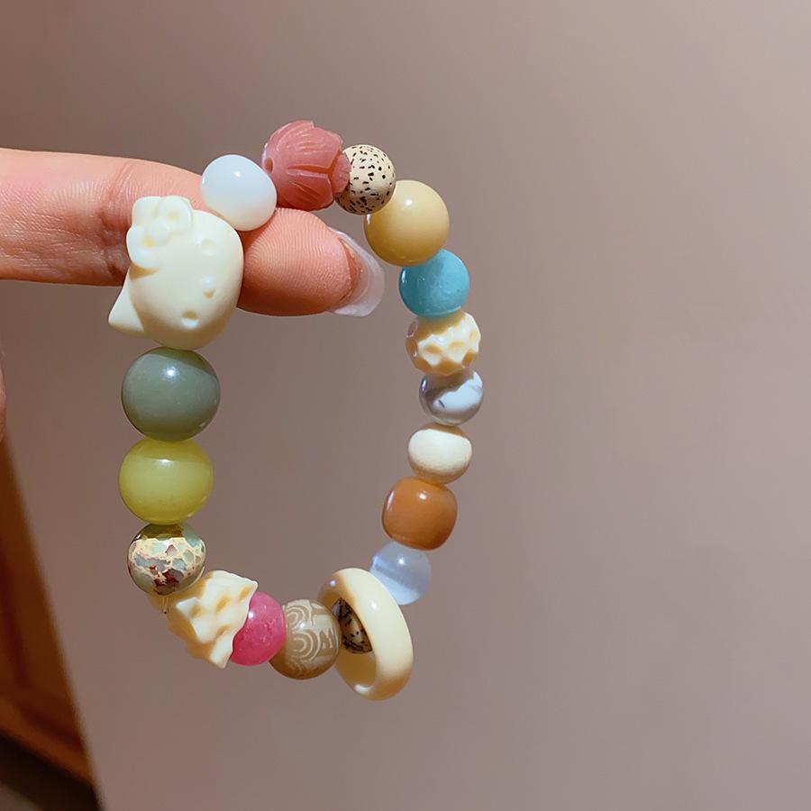 Bracelet chiot couleur fraîcheur petite niche bracelet cœur fille douce été fête étudiante bijoux petite amie