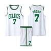 Basketball Clothes Mans Basketball Suit Classic Tops + Pants Basketball Jerseys Suit Set