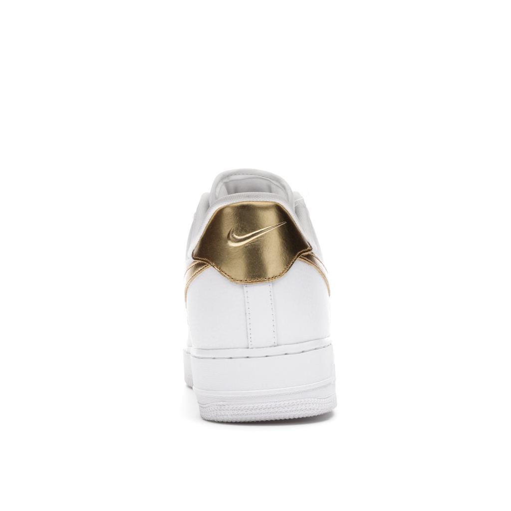 nike air force 1 gold check