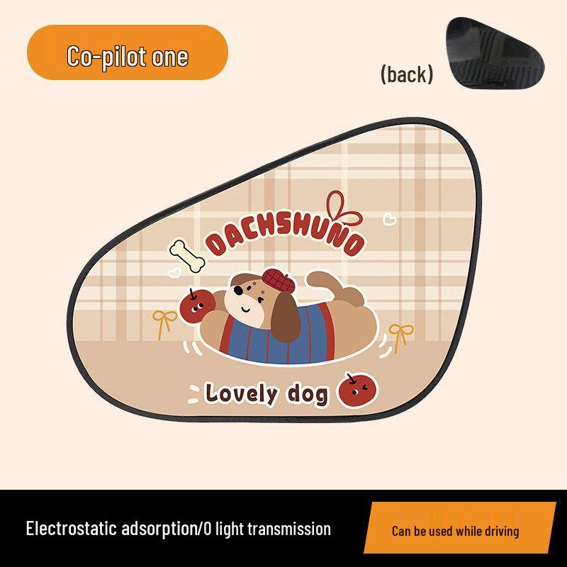 Car Window Sunshade: Heat Insulation & UV Protection Electrostatic Sticker