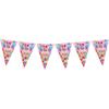 Cocomelon Pink Party Pack: Paper Plates, Cups, Tablecloth, Flags, Candy Boxes - Disposable Tableware Set for Parties