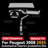 Per PEUGEOT 3008 2025 Pellicola Pannello Auto Schermo Cruscotto Pellicola Protettiva Pellicola Interna Antigraffio Accessori