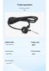 European Standard Two-Pin Pure Copper Power Cord with Dutch Plug (2-Core 0.75/1.5mm²)