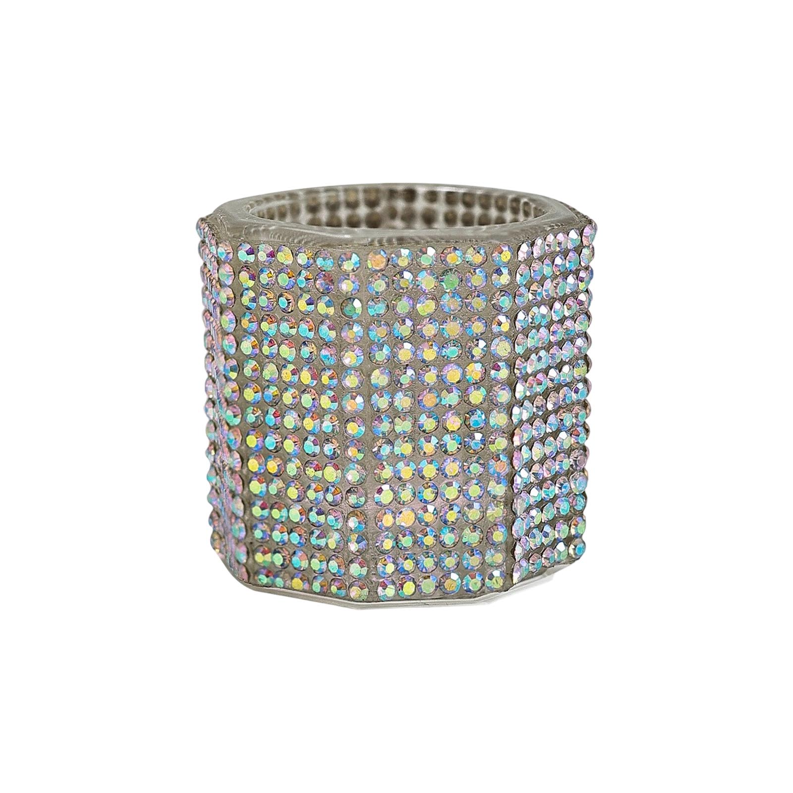 

Элегантная стеклянная чаша с кристаллами для акрилового маникюра, держатель для кистей и емкость для жидкости, хорошо продуманная структура D серебряный