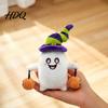 Cute Ghost Keychain Pendant Halloween Plush Keychain Spooky Stuffed Toy for Backpack Gift Party Keys Soft Mini Doll Bag Charm Festive Kids