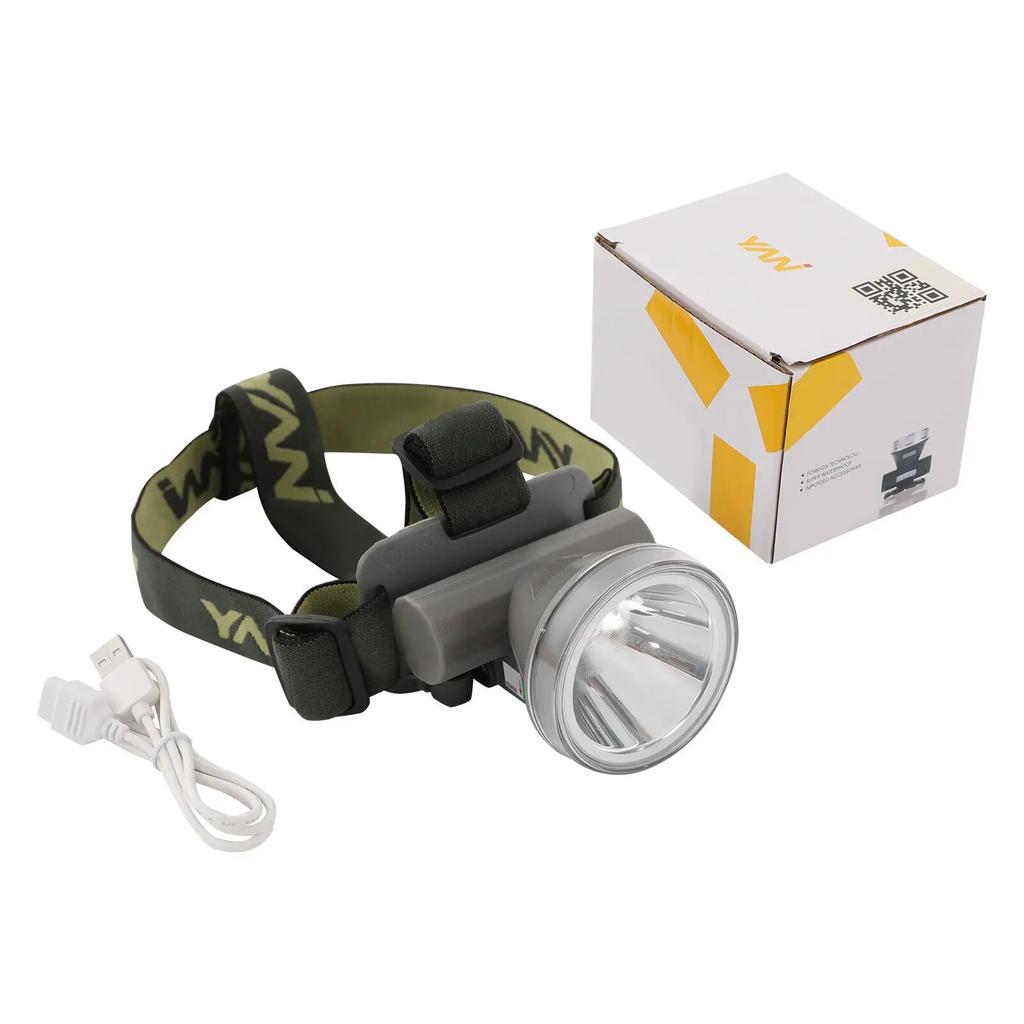 Rechargeable LED Diving Headlamp – Head-mounted Light for Night and Deep Sea Diving Adventures