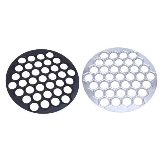 Aluminum Dumpling Ravioli Maker 37-Cavity Multi-Function Pasta Mold for Wonton Steamed Buns Dishwasher Safe Essential Kitchen Tool for Homemade Pasta