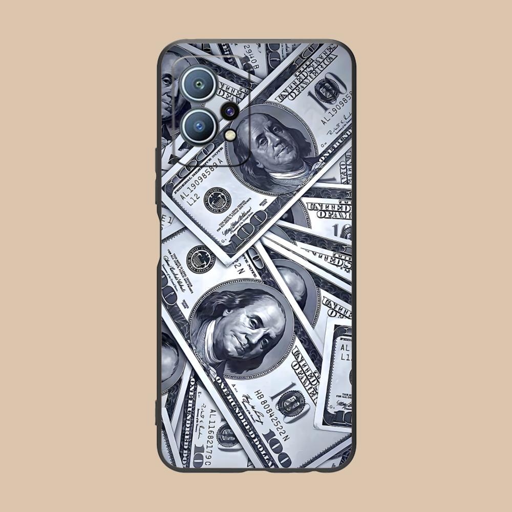 USD Dollar Matte TPU Mobile Phone Case for Huawei P60 P50 P40 P30 P20 P10 P9 P8 Pro Lite Plus Colorful Printing Cover