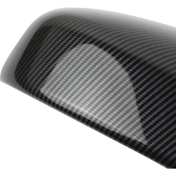 

Carbon Fiber Style Side Rearview Mirror Cover Molding Trim Accessories for Nissan 370Z