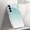 Electroplated Gold New Phone Case for Samsung Galaxy S26 Ultra S25 Plus S24 S23 S22 Fe Tempered Glass Artistic Texture Patterns