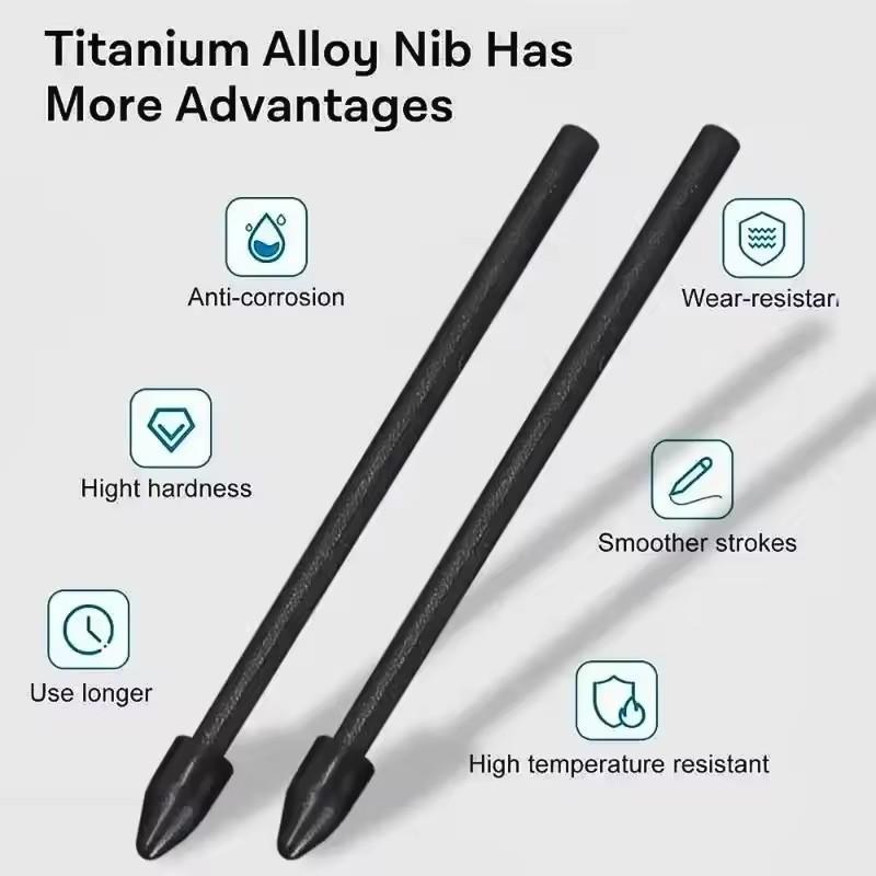 Pencil Tips for Galaxy Tab S6 Lite S6 S7 S8 Stylus Pen Replacement Tip Nib for Samsung Galaxy Tab S7 FE S8+ S8 Ultra Spare Nibs