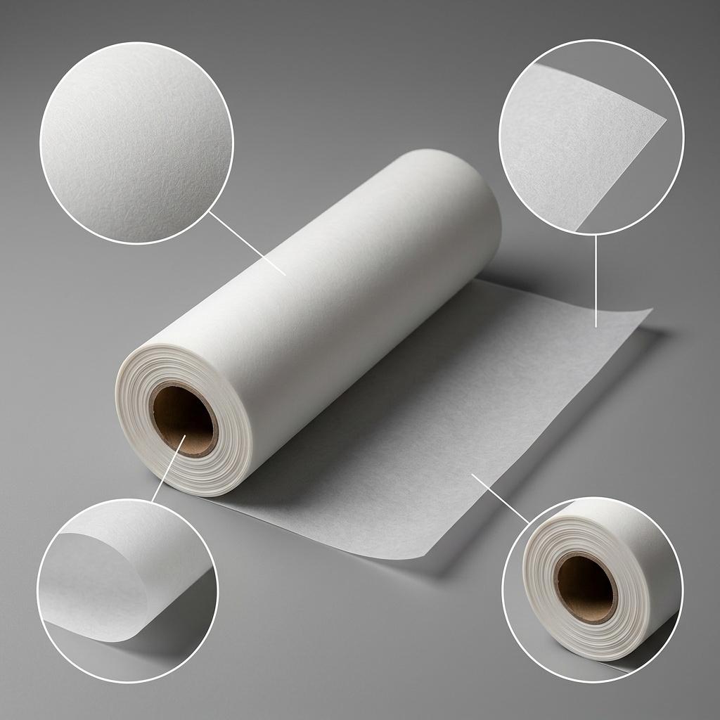 Translucent Tracing Paper Roll for Drawing, Copying, Engineering, and Packaging Thickened Sulphuric