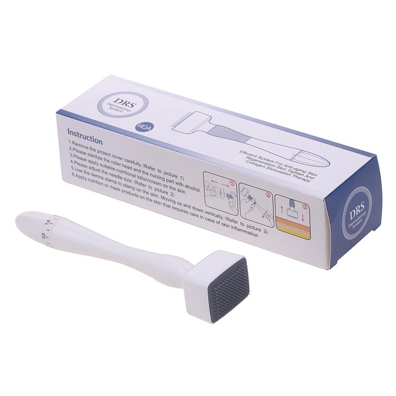 140A  Adjustable Micro Needle Length 0~3Mm Medical Needles Derma Stamp For Face Skin Care Treatment Wrinkle Improve Hyaluronic