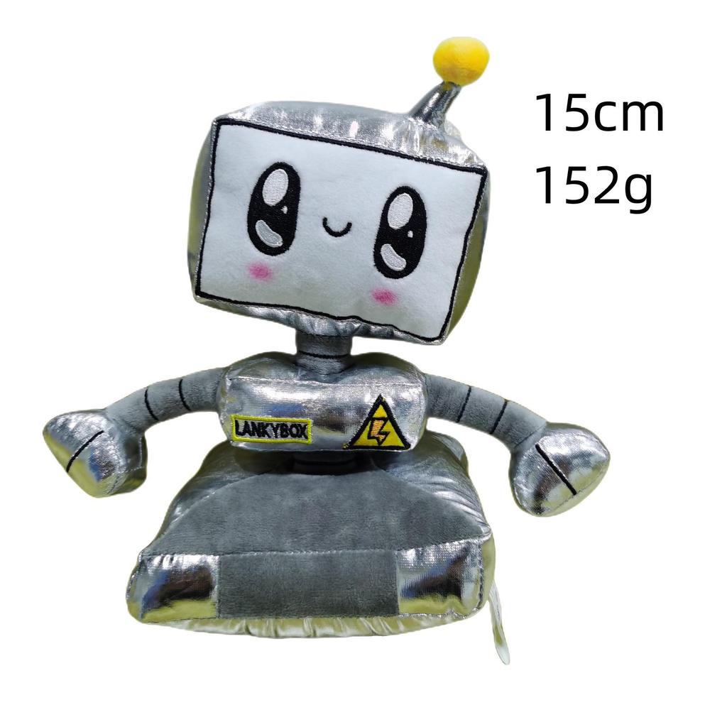 Cross-border Lankybox Plush Toy: Little Man Fox Stone Cloud Cardboard Box Plushie Pillow