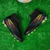 35-45 Heren Grote Maat Hoge Voetbalschoenen Lange Noppen Antislip TPR Kunstgras Kinder Voetbalschoenen