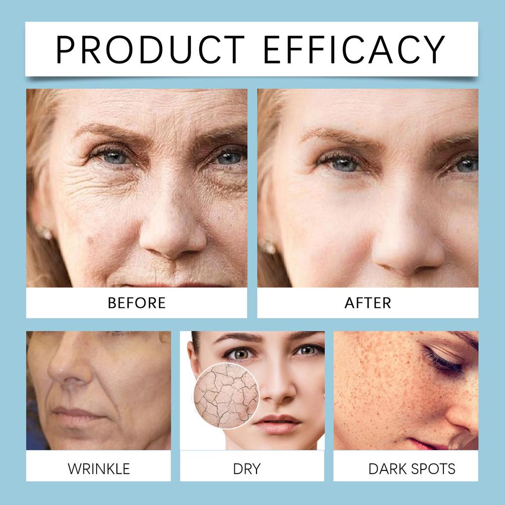 Anti-aging Wrinkle Serum Firms And Deeply Moisturizes To Improve Signs Of Aging For A Youthful Glow.30ML