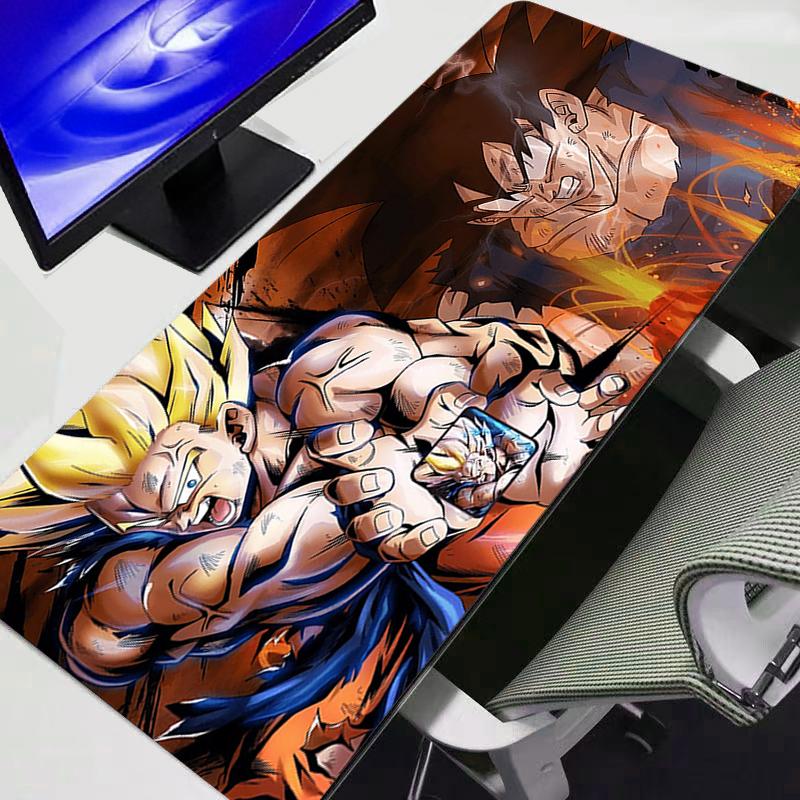 

XXL Mouse Pad Dragon Ball Z DBZ Anime Gamer Computer Mousepad Gaming Accessories Tablet Varmilo Keyboard Mausepad Durable 30x60x0.2cm